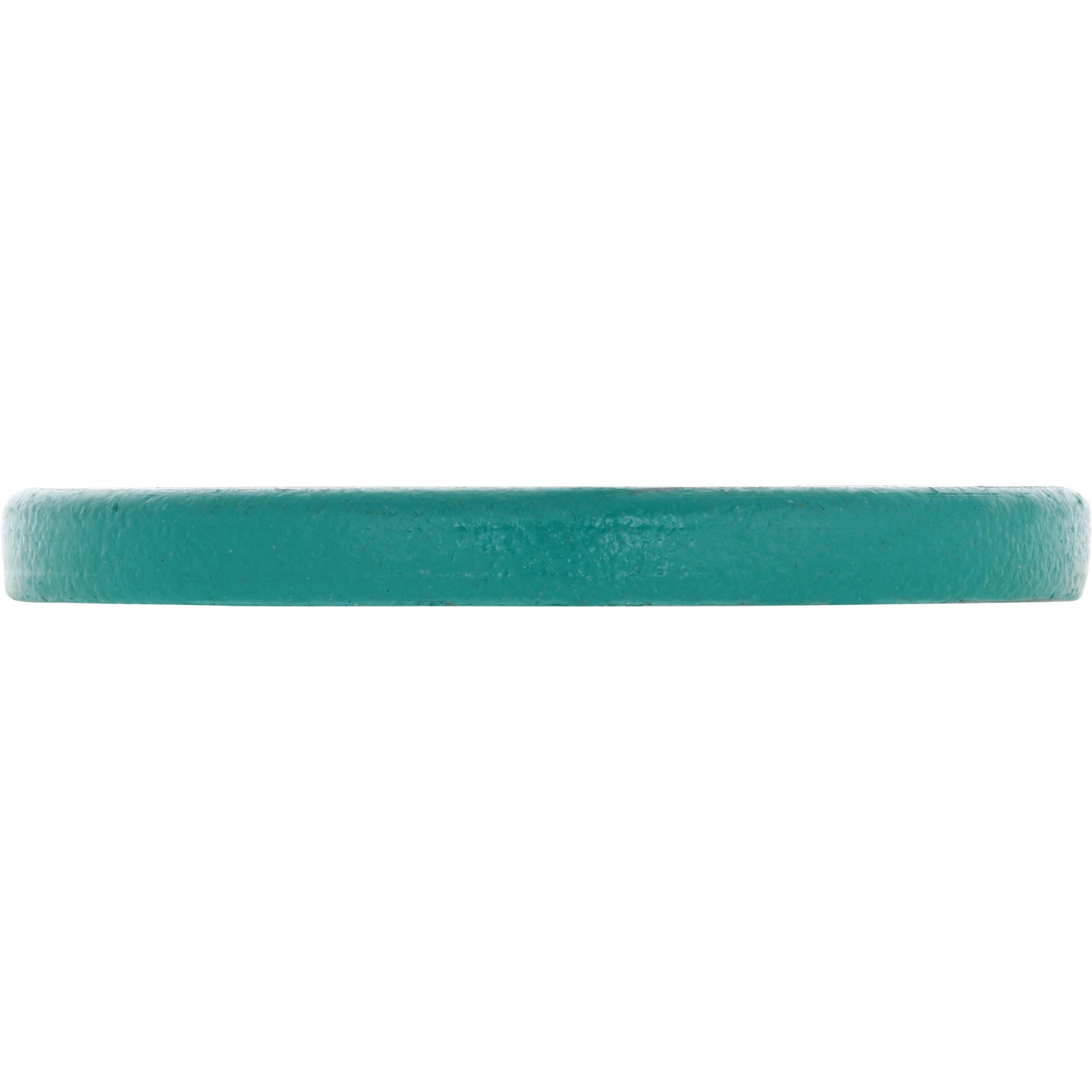 Single Lip Grease Seal - Solid, 1.000 in Shaft Dia., 1.250 in OD, 0.125 in Overall Width, HM14 Design, Green Nitrile Rubber (NBR) Lip Material on white background.