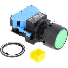 Green Pushbutton - Non-Illuminated