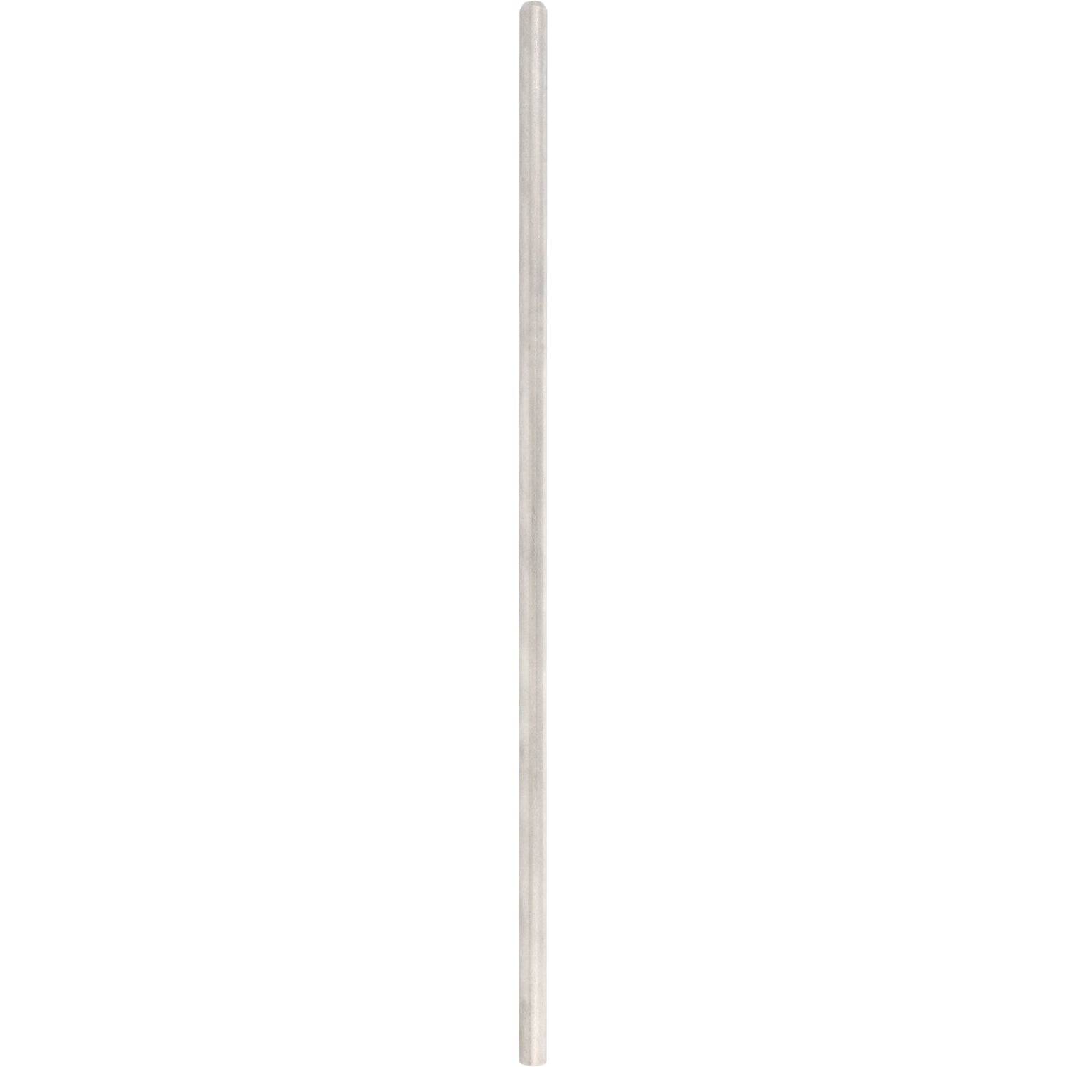 3/8 inch stainless steel tube on a white background.