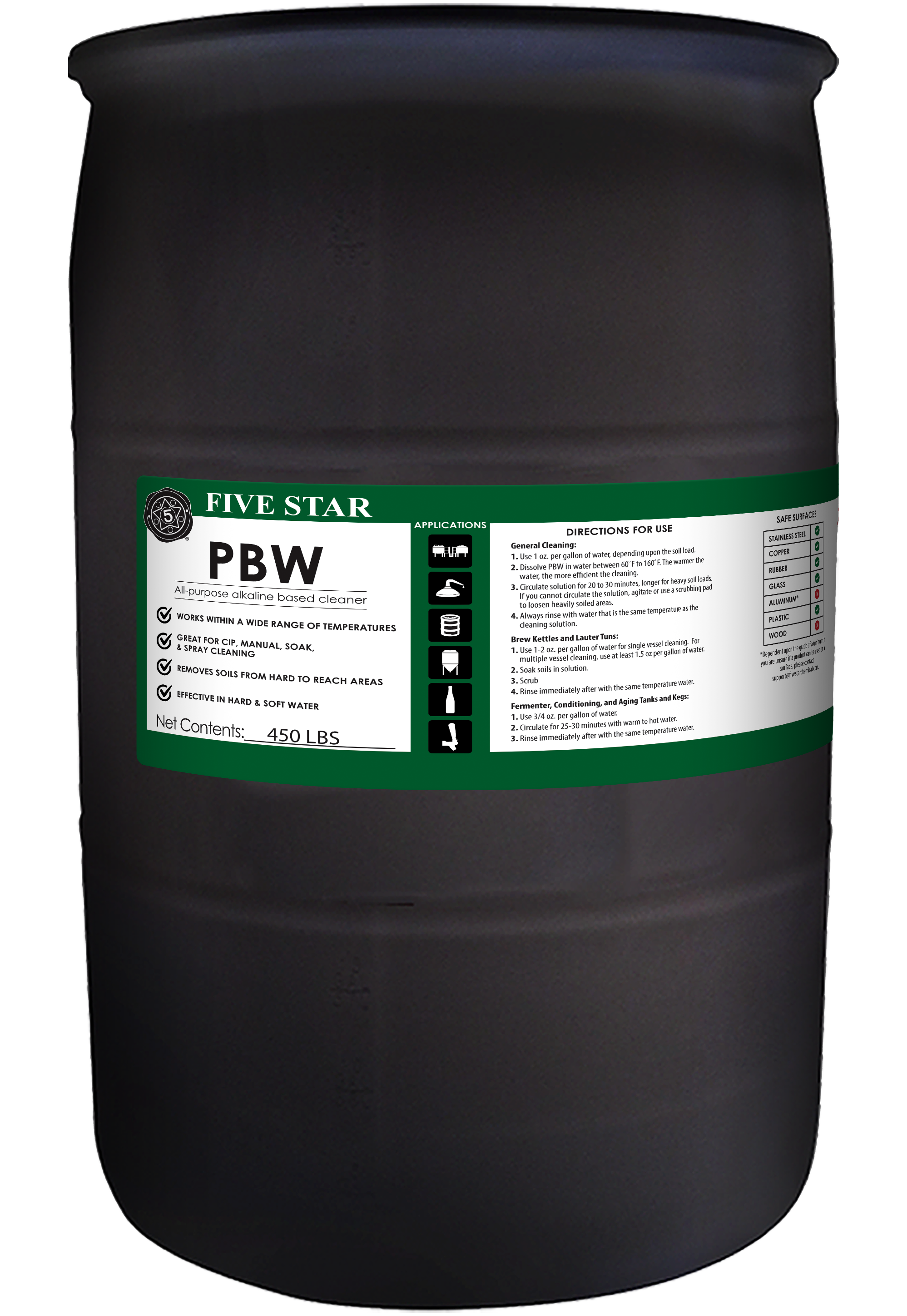 PBW (Non-Caustic Cleaner)