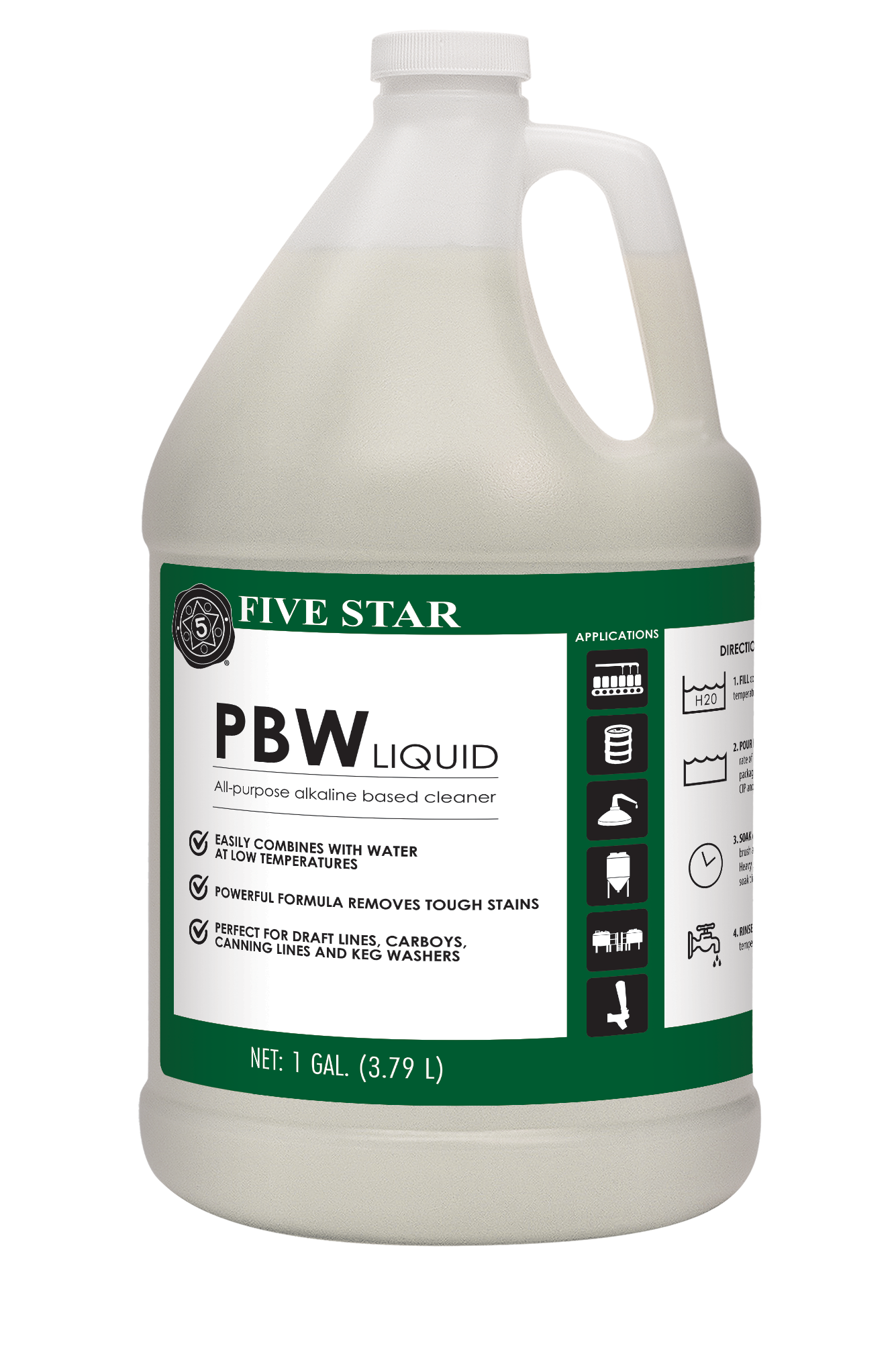 PBW Liquid (Non-Caustic Cleaner)