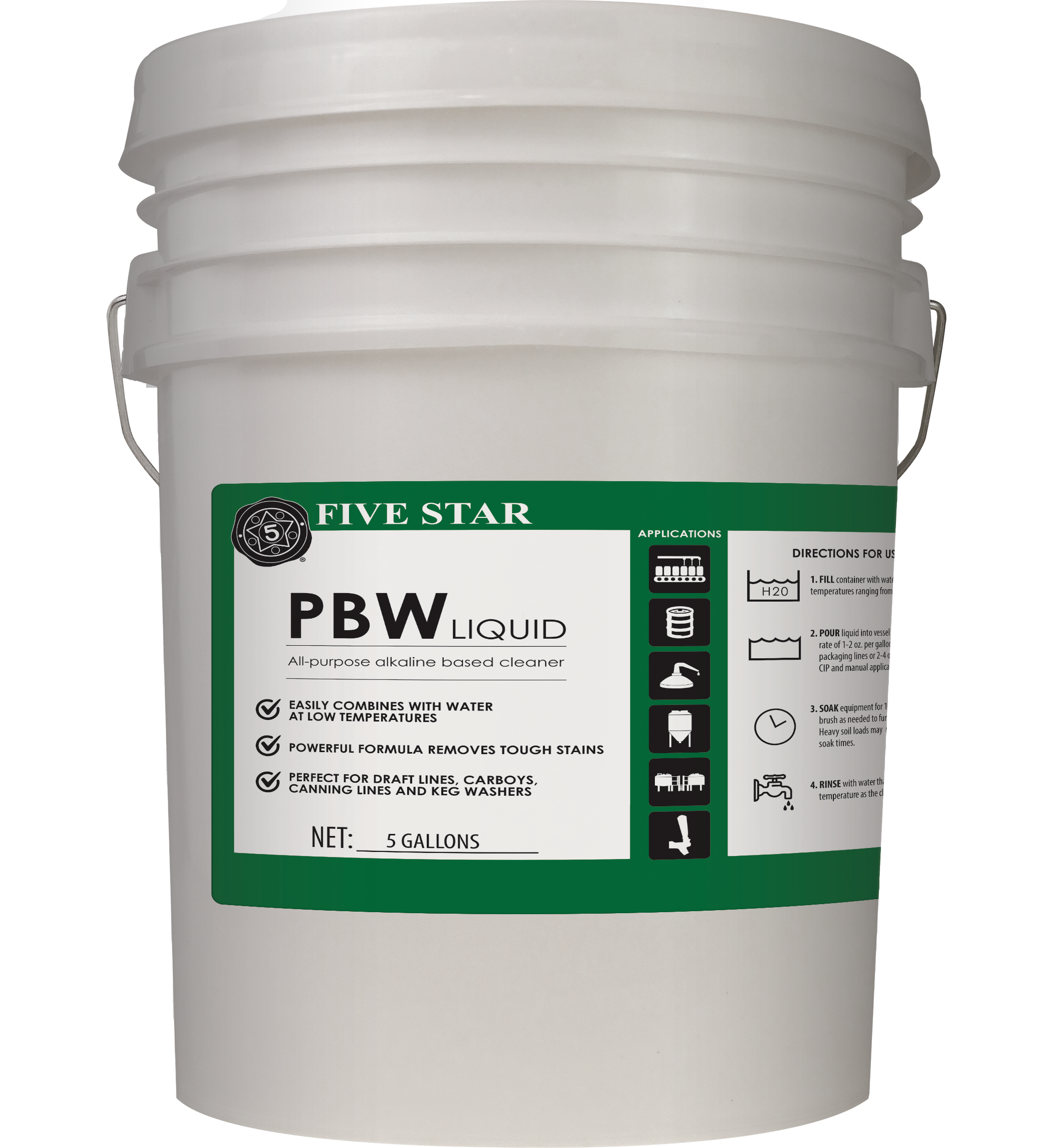 PBW Liquid (Non-Caustic Cleaner)
