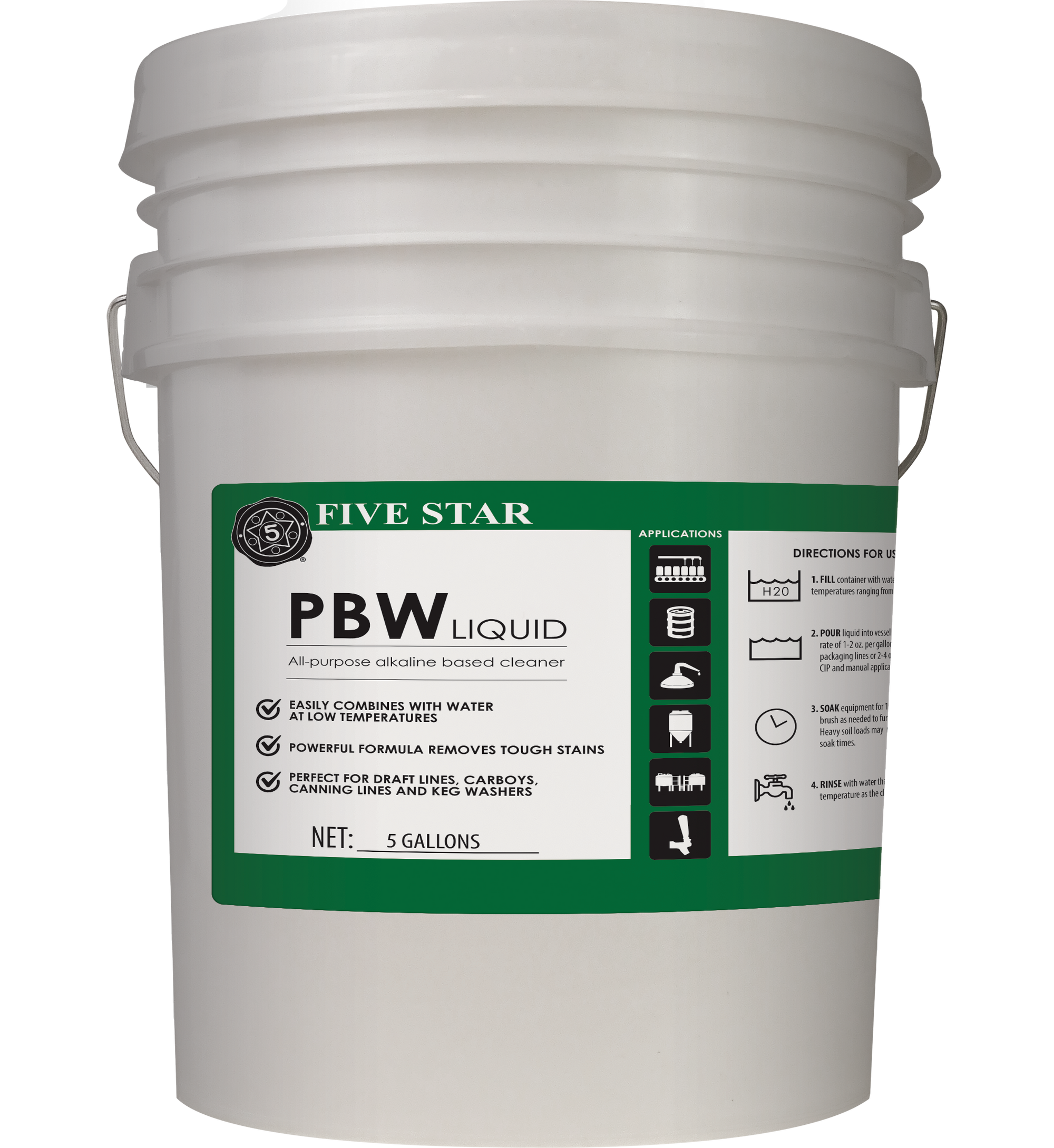 PBW Liquid (Non-Caustic Cleaner)