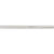 Stainless steel cylindrical rod with two slotted cutouts shown on white background. 